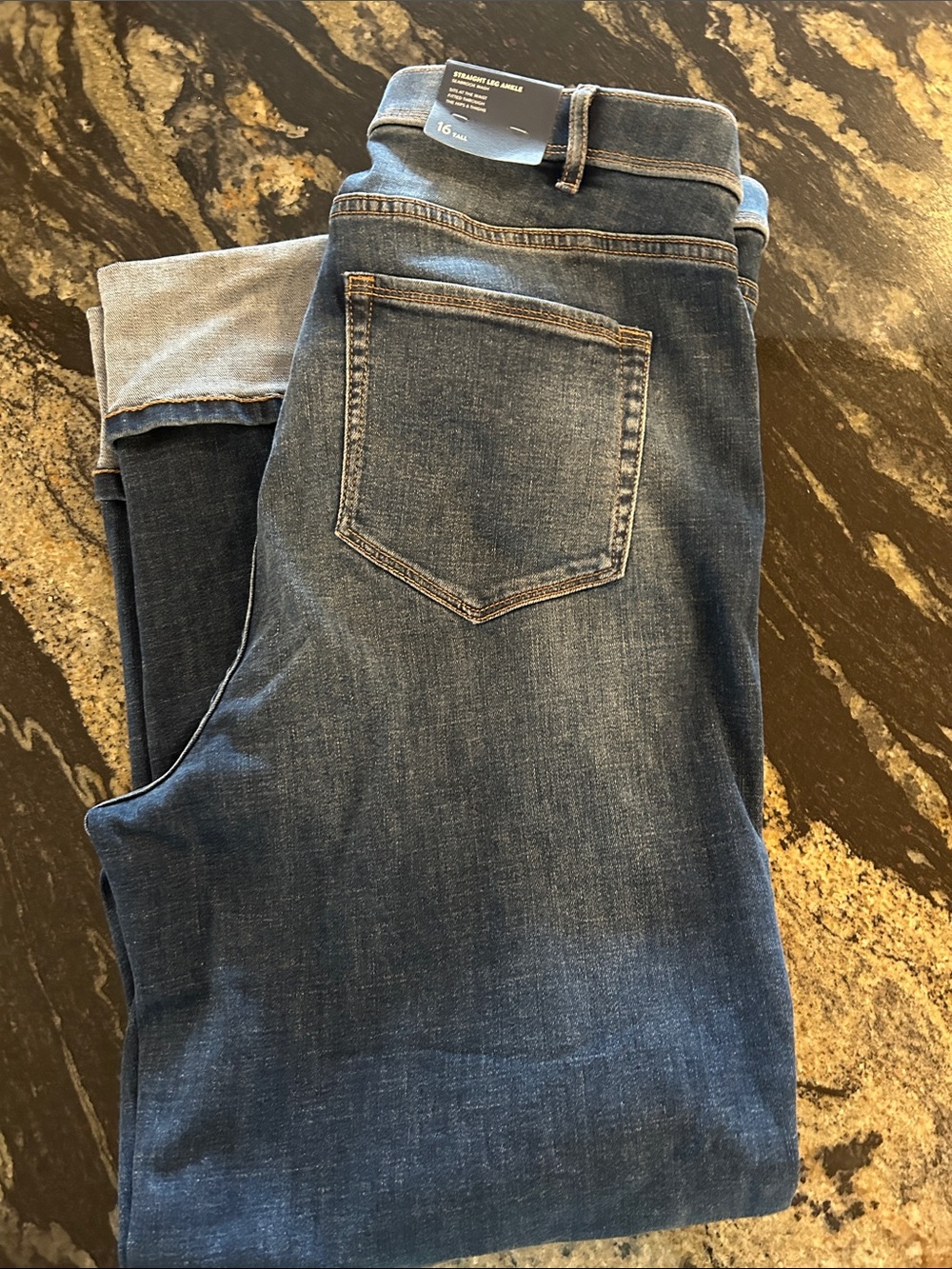 J. Jill Women's Cropped Blue Denim Jeans